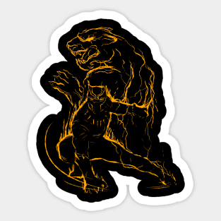 Panther Within Sticker